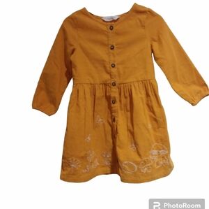 ⭐HP⭐ NWOT BEEBAY Toddler Girls / Girls Corduroy Embroidered Dress